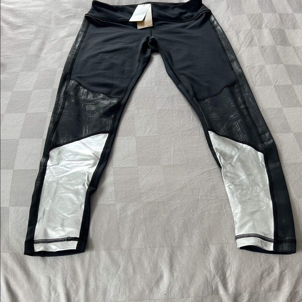 Alala Black and Silver Leggings